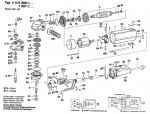Bosch 0 601 300 019 Usw(J)77 Angle Grinder 250 V / Eu Spare Parts
